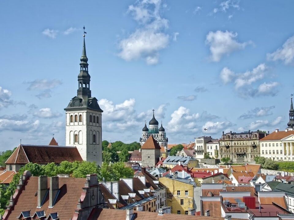 Blick auf Tallinn