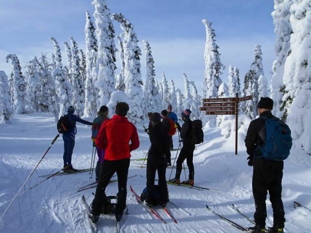 Langlauftour in Finnland