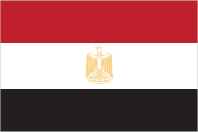 Flagge von Ägypten