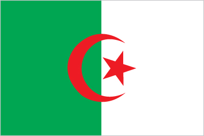 Flagge von Algerien