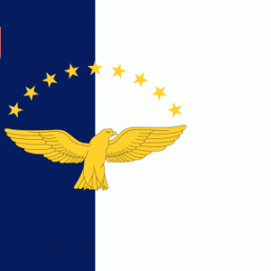 Flagge von Azoren