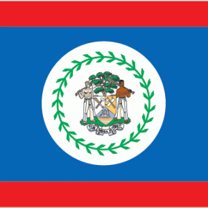 Flagge von Belize