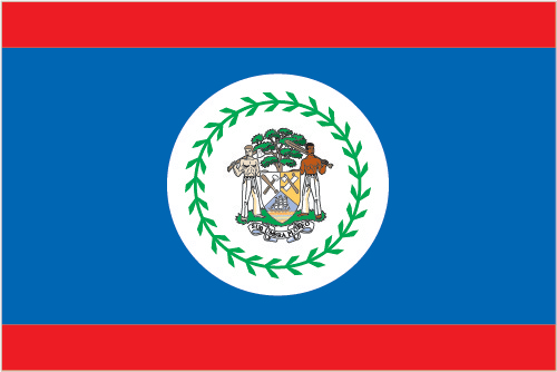 Flagge von Belize