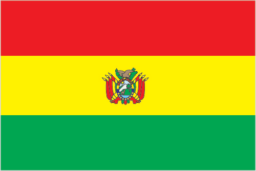 Flagge von Bolivien