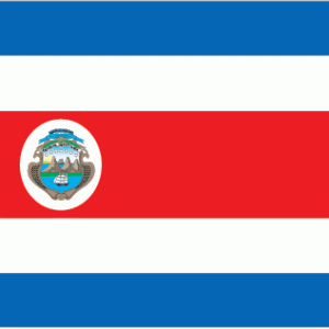 Flagge von Costa Rica