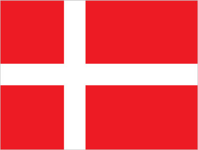 Flagge von Dänemark