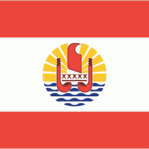Flagge von Französisch Polynesien