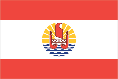 Flagge von Französisch Polynesien