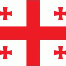 Flagge von Georgien