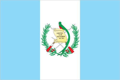 Flagge von Guatemala