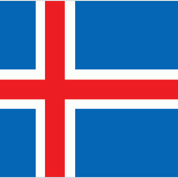 Flagge von Island