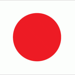 Flagge von Japan