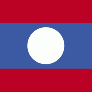 Flagge von Laos