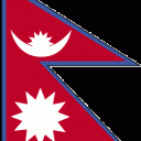 Flagge von Nepal