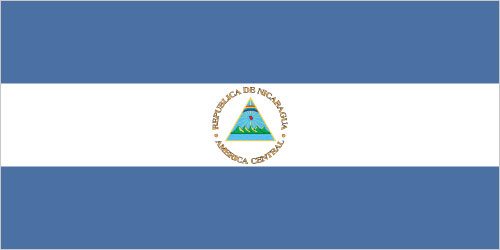 Flagge von Nicaragua