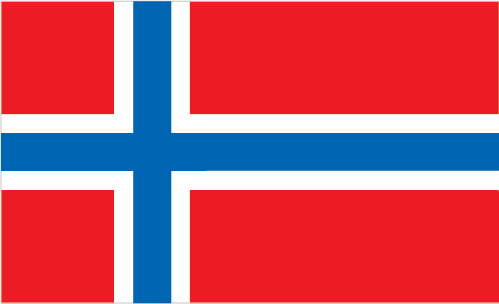 Flagge von Norwegen