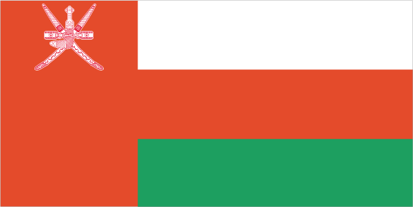 Flagge von Oman