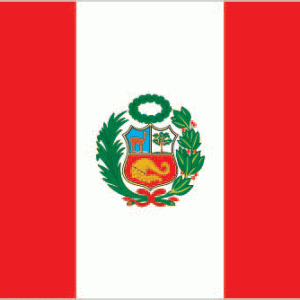 Flagge von Peru