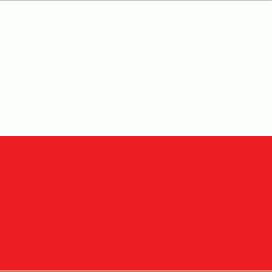 Flagge von Polen