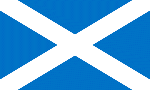 Flagge von Schottland