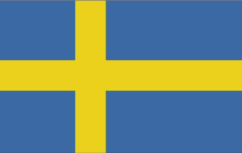 Flagge von Schweden