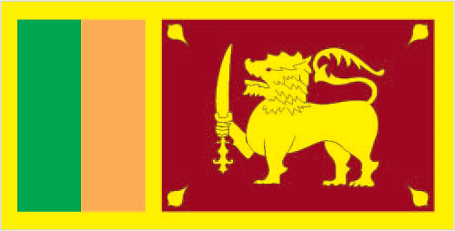 Flagge von Sri Lanka