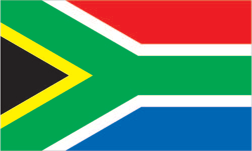 Flagge von Südafrika