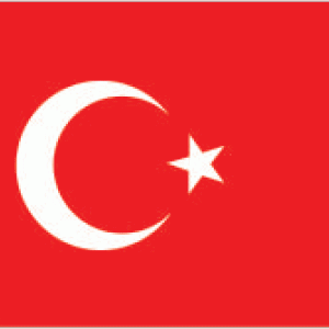 Flagge von Türkei
