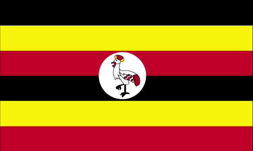 Flagge von Uganda