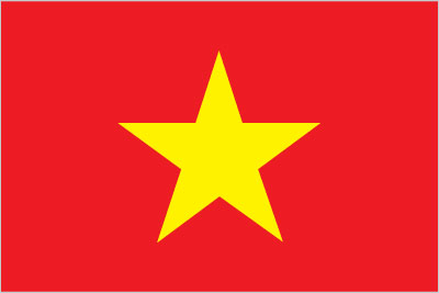 Flagge von Vietnam