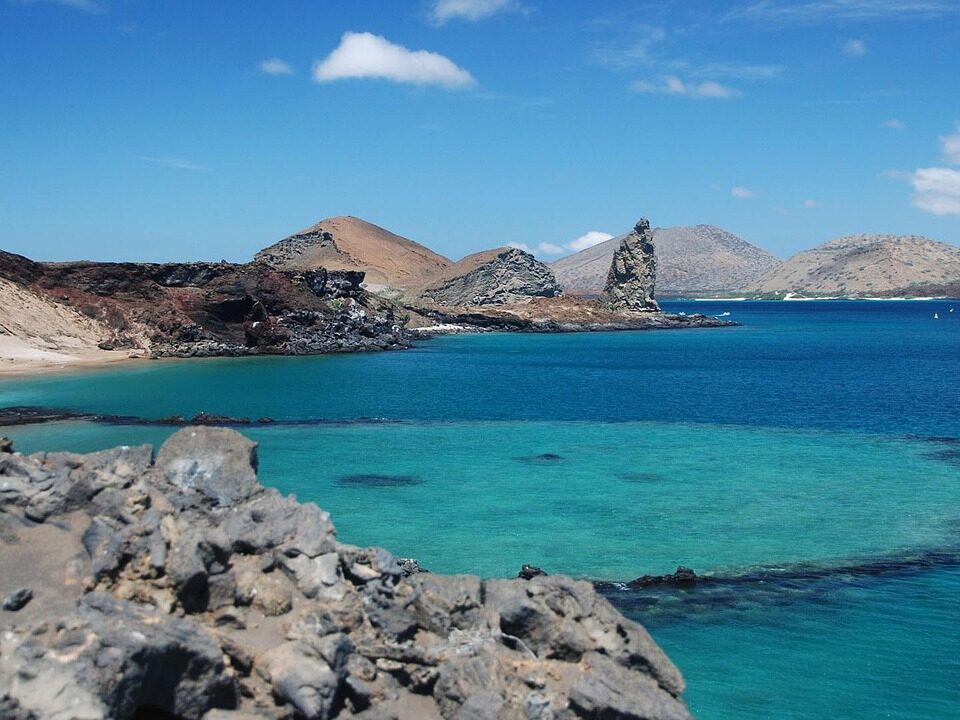 Bucht der Galápagos-Inseln