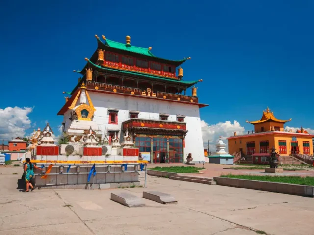 Gandan-Kloster in Ulan Bator