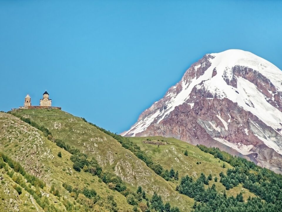 Blick auf den Kasbek