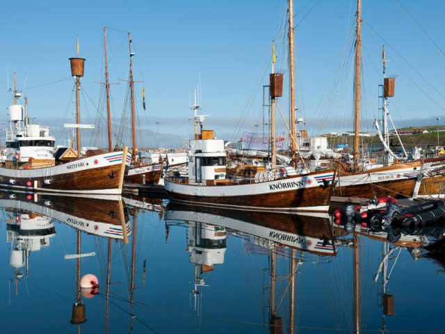 Der Hafen von Húsavík