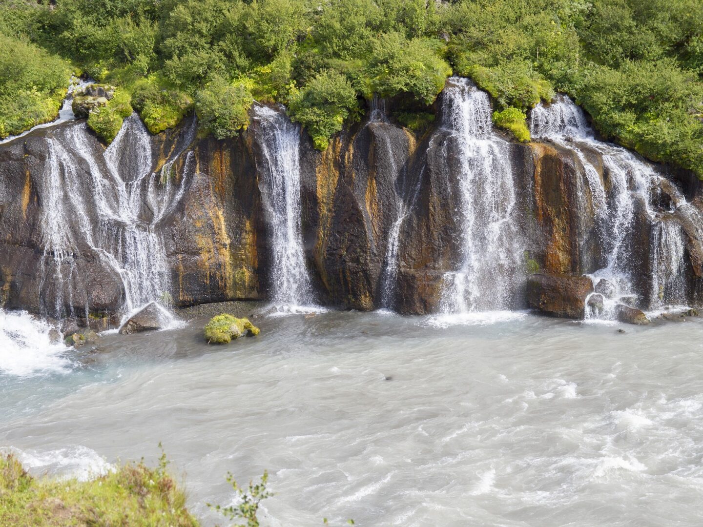 Wasserfall in Island