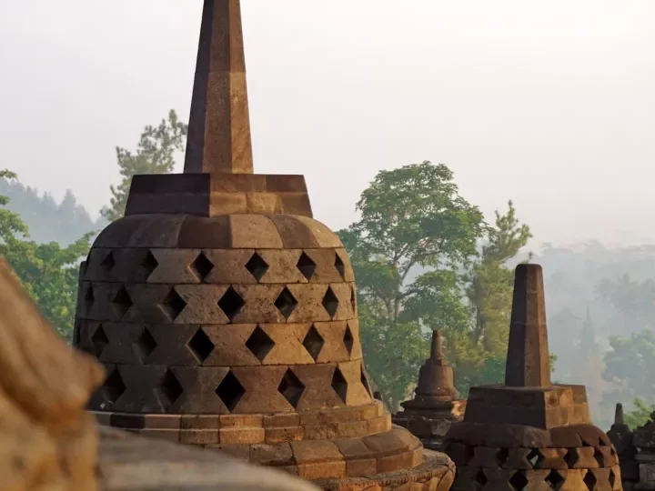 Tempel in Borobudur