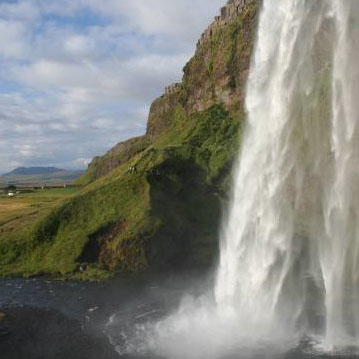 Wasserfall Seljalandsfoss