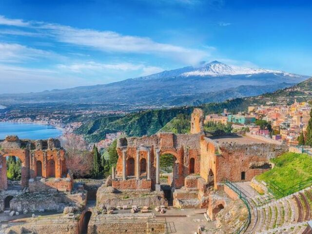 Amphithetater in Taormina