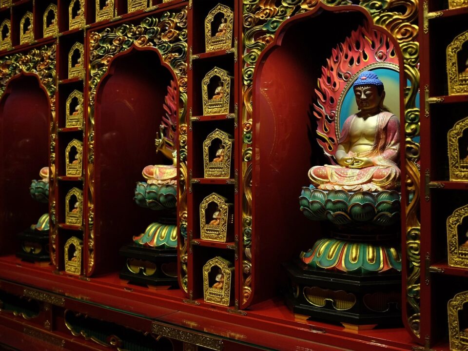 Im Zahntempel Kandy