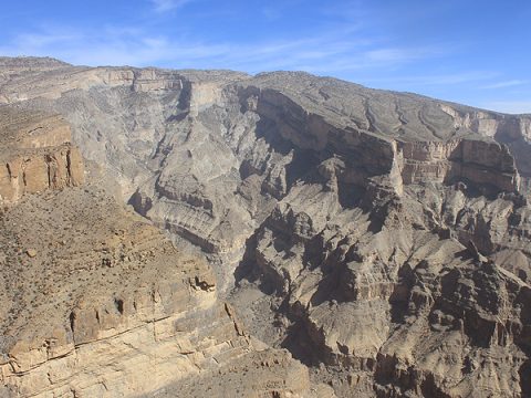 Jebel Shams, der "Grand Canyon" Omans