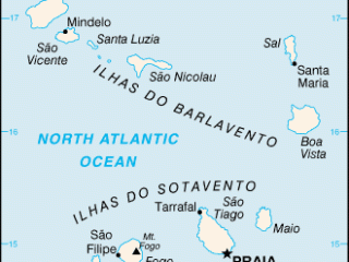 Karte von  Kapverden