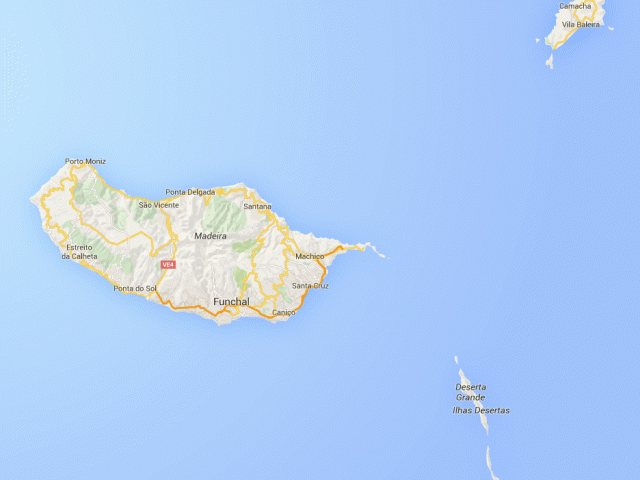 Karte von  Madeira