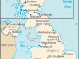Karte von Schottland