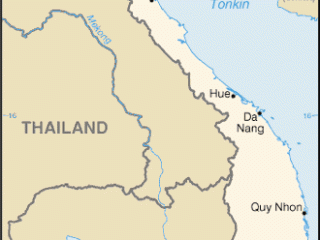 Karte von  Vietnam