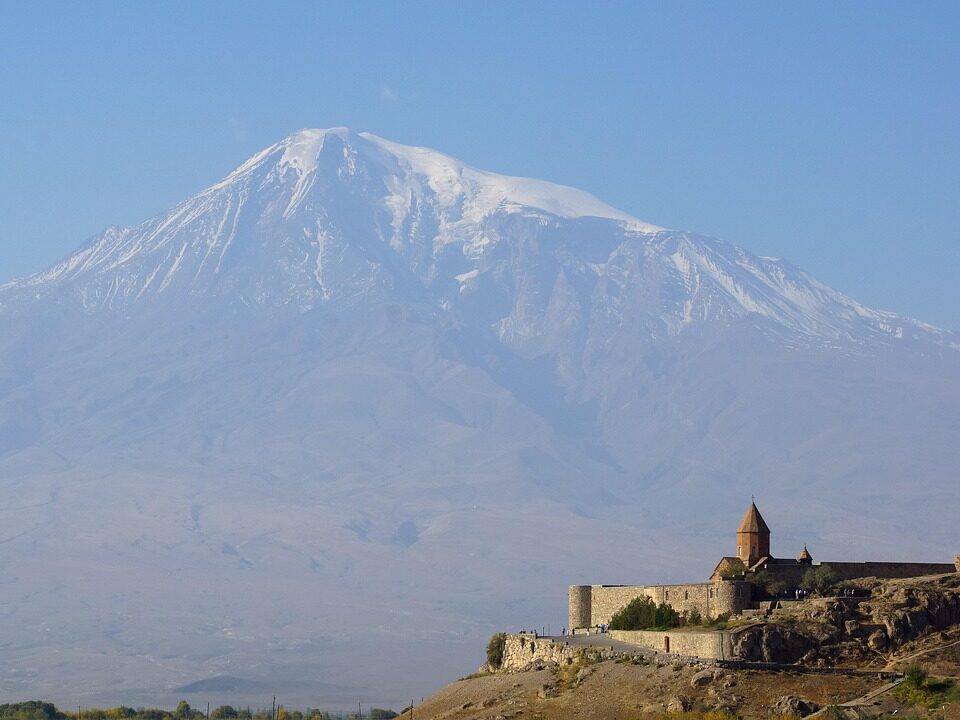 Kloster Chor Virap mit dem Ararat