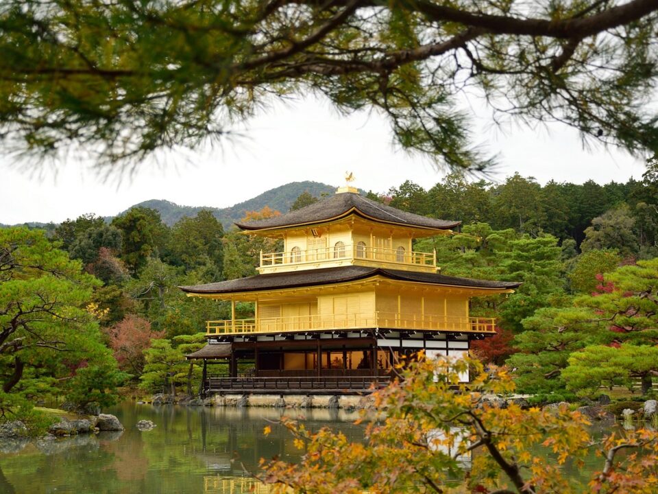Der Goldene Tempel in Kyoto