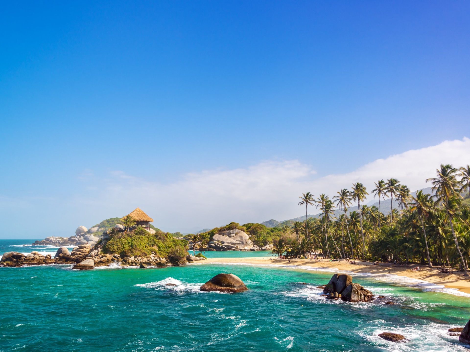 Strand im Tayrona Nationalpark