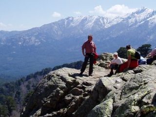 Aussicht auf die Berge