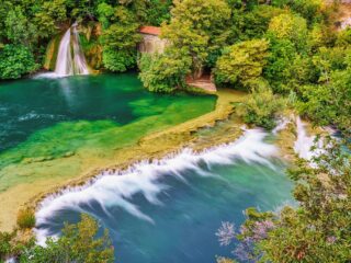 Wasserfall im Krka NP