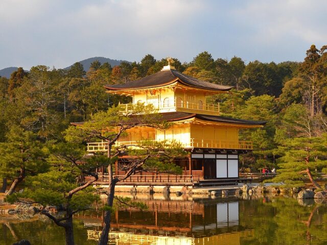 Goldener Pavillon in Kyoto